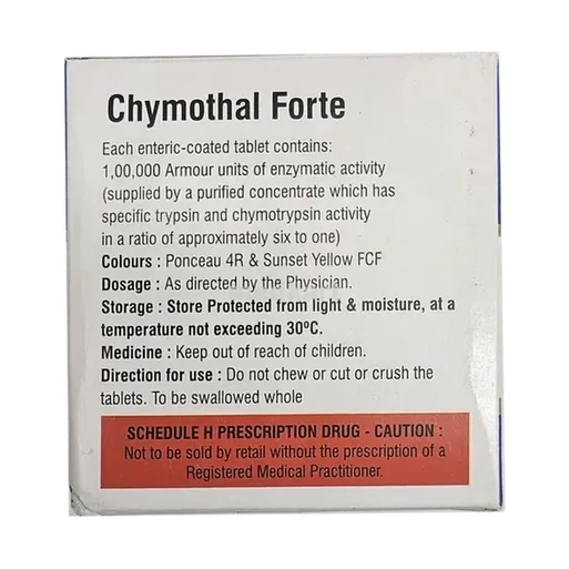 chymothal forte tablet 20's
